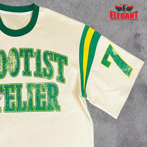 Tshirts baggy surdimensionnés Logo entièrement personnalisé Bon fournisseur Highland Qualité Produit confortable Chemises baggy en coton - Product Image 5