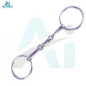 Almac ข้อต่อคู่ม้าบิตนำมาใช้ใหม่สำหรับการควบคุมที่มีประสิทธิภาพในระหว่างการแต่งตัวกระโดดหรือการขี่ม้าทั่วไป - Product Image 2