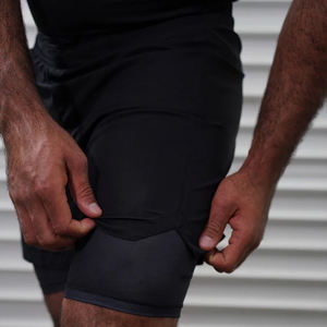 Pantalones Cortos de MMA para Hombre, de Poliéster/Algodón, Estilo Urbano, Cómodos, Transpirables, para Entrenamiento, Precio Razonable, Totalmente Personalizables - Product Image 5