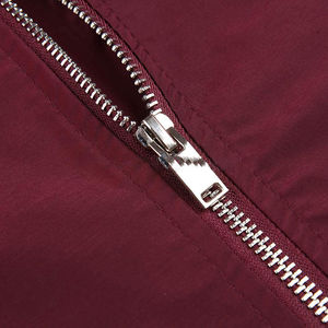 Chaquetas Bomber para Hombre Más Vendidas, Cuello Alto de Lona, Bolsillo Delantero, Secado Rápido, Transpirable, Estilo Vintage, Marca Privada Personalizable - Product Image 4