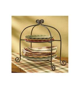 Étagère à vaisselle de forme et de taille personnalisées support de plaque métallique de haute qualité design antique étagère à vaisselle de cuisine - Product Image 4