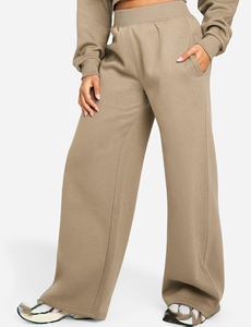 กางเกงวิ่งทรงถุงเอวสูงสำหรับผู้หญิงกางเกงลำลองฮิปฮอปเอวสูงผ้าคอตตอน100% น้ำหนักเบา - Product Image 3