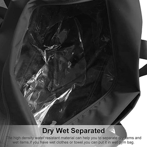 Sac de sport moderne unisexe pour adultes, imperméable, en polyester, durable, pour le football, la gym, les voyages et les accessoires sportifs. - Product Image 4