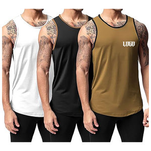 Camiseta sin mangas de algodón de alta calidad para hombre, perfecta para entrenamiento de gimnasio, chaleco ligero transpirable sin mangas, camiseta sin mangas para hombre más vendida - Product Image 4