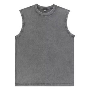<b>Mens</b> Sleeveless Quick Dry Tank Top for Gym Workout Custom Logo Sports Singlet <b>Muscle</b> Fitness <b>Vest</b> OEM Supply 2025 - Product Image 3