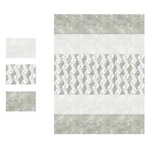 Carreaux muraux intérieurs en céramique émaillée bicolore 30x45cm - Product Image 5