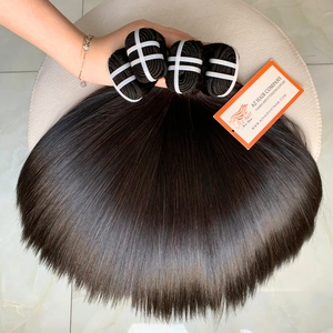 100% pleine cuticule alignée os trame droite Extensions de cheveux meilleure qualité longueur 12 14 pouces prêt à expédier des cheveux humains - Product Image 3