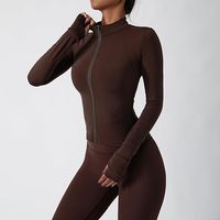 Ensemble de sport 3 pièces pour femme, grande taille, imperméable, avec logo frontal personnalisé par transfert thermique, soutien-gorge de sport, leggings et veste