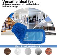 Serpillère en coton à manche coulissant en aluminium KSR
