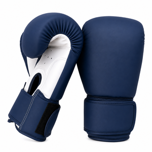 Gants de boxe personnalisés avec logo, gants d'entraînement Muay Thai MMA, gants de sparring en cuir de qualité supérieure, gants de boxe pour arts martiaux, vente en gros OEM - Product Image 3