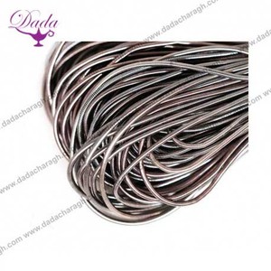 Fil de bullion métallique français le plus fin de 0,5 mm, couleur or pâle brodé, pour vêtements - Product Image 4