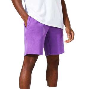 กางเกงขาสั้นออกกำลังกายผู้ชาย ดีไซน์เอง ผ้าฝ้าย 100% ไซส์ใหญ่ ลายนูน สำหรับวิ่ง สไตล์ไฮสตรีท แห้งเร็ว ระบายอากาศ รุ่น 2026 - Product Image 1