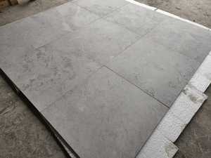 2025 Tundra Gris Marbre Carrelage Moderne Sablé Brossé Texture Antidérapante Élégant Porcelaine Pierre Naturelle pour Villa Salle De Bains - Product Image 4