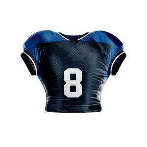 Maillot de football américain sublimé avec séchage rapide anti boulochage et designs d'équipe entièrement personnalisables - Product Image 6