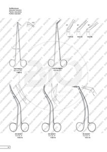 Ciseaux chirurgicaux gynécologiques KLINGENBERG-LOTGH de haute qualité certifiés CE Instruments de gynécologie allemands en acier inoxydable - Product Image 3