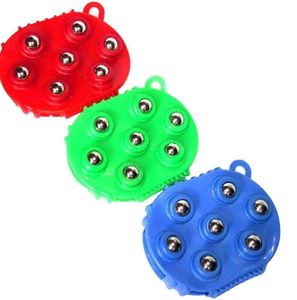 Guanti Massaggianti Linfatici con Sfere Magnetiche Massaggiatore Corpo Magnetico Guanti Rullo Linfatico - Product Image 6