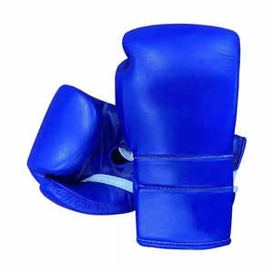New Arrival Professional Sparring Boxing <b>Gloves</b> Premium Quality Genuine Leather Breathable Unisex Hook Loop Closure <b>Moisture</b> - Product Image 1