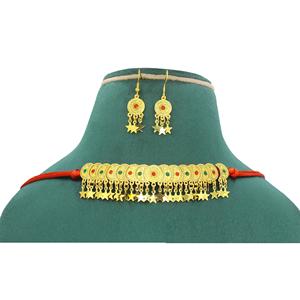 Martasha designer islamique ramadan spécial plaqué or EAU bijoux spécial dubai bijoux collier boucle d'oreille ensemble - Product Image 6