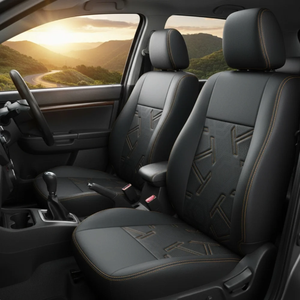 ผ้าคลุมเบาะรถยนต์ลายกากบาท X Cross ดีไซน์ทันสมัย ผลิตโดยผู้ผลิตผ้าคลุมเบาะรถยนต์ระดับพรีเมียม ราคาดีที่สุด - Product Image 6