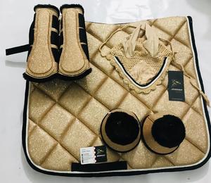 Juegos de almohadillas para montar a caballo, forro polar acolchado de buena calidad, juegos de almohadillas para montar a caballo ecuestre - Product Image 2