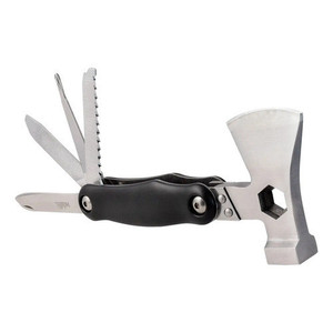 Mini Ascia Multifunzione 11-in-1 da 16,5 cm con Manico in Alluminio Nero di Wallis - Product Image 4