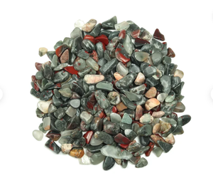Meilleure Qualité Offre Spéciale Naturel En Vrac En Gros 5-9mm Cristaux Pierre Gravier Natur Africain Bloodstone Cristal Puces pour Reiki - Product Image 1