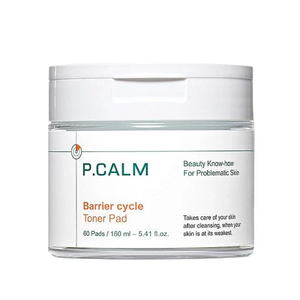 [P.CALM] BARRIER CYCLE TONER PAD 60PCs-Cosméticos de Corea al por mayor - Product Image 1