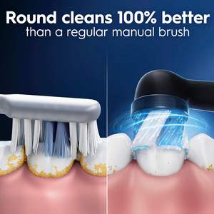Têtes de brosse de rechange Oral-B iO Ultimate Clean, lot de 5, 4 Ultimate Clean + 1 Gencives et Sensibles Noir - Product Image 5