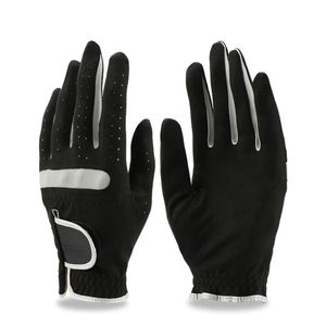Guante de golf de dedo completo para todo tipo de clima hecho a medida piel de oveja impresa con cara de cuero genuino para uso manual deportivo - Product Image 6