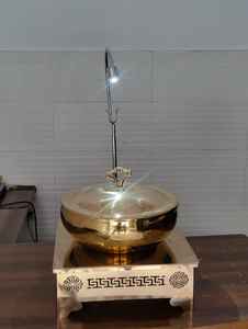 Remium-platos de acero y metal de diseño antiguo, decoración de gama alta, calentador de comida, chafing para buffet - Product Image 2