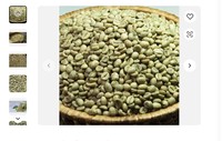 Grains de café vert de haute qualité avec le meilleur prix grains d'arabica pour l'importation grains de café crus de bonne qualité