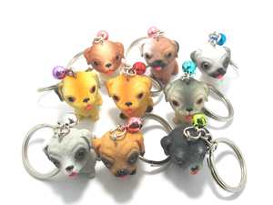 L'usine Vietstyle vend en gros des porte-clés en forme de chiot super mignons pour la décoration comme cadeaux du Vietnam - Product Image 4
