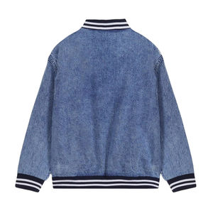 Fabrication en usine Nouvelle arrivée Veste en jean pour homme à manches longues Prix de gros personnalisés Vestes en jean pour homme - Product Image 2