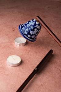 Encendedor de acero inoxidable grabado de color dorado, herramienta de vela negra, juego de recortador de mecha con caja de regalo - Product Image 2