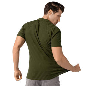 2024 Venta al por mayor de camisetas de golf para hombres en blanco logotipo bordado camisas de polo de manga corta lisas para hombres - Product Image 2