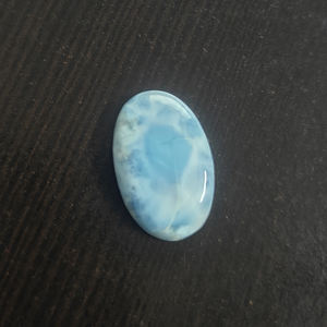 1 unidad de Larimar Natural 24x16mm cabujón ovalado 15,2 Cts Iroc ventas alta calidad genuina piedra preciosa suelta cabina al por mayor US $7,2 - Product Image 1