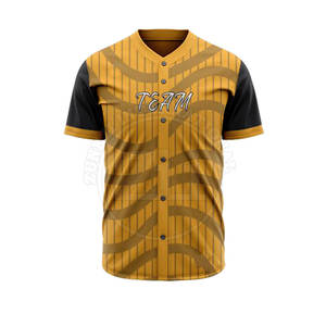 Tenues de baseball confortables et respirantes pour hommes adultes, faible MOQ, tailles personnalisées et grandes tailles, vêtements de sport - Product Image 3