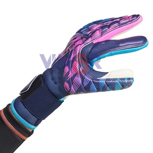 Gants de gardien de but professionnels, impression personnalisée avec protection des doigts, gaufrage plat sur la paume, toutes tailles, service OEM ODM, sport - Product Image 3