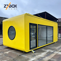 ZYBOX Cabine Apple Préfabriquée Coupe-Vent et Étanche, Pod de Bureau Moderne, Studio de Jardin Personnalisable