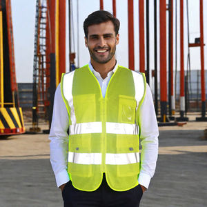 Veste de sécurité haute visibilité de qualité supérieure, nouvelle, avec logo et design personnalisés, pour la vente en ligne - Product Image 2