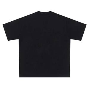 เสื้อยืดผ้าฝ้ายโอเวอร์ไซส์สำหรับผู้ชายทรงหลวมสไตล์วินเทจผ้าคอตตอนโอเวอร์ไซส์พิมพ์ลาย2025 - Product Image 2