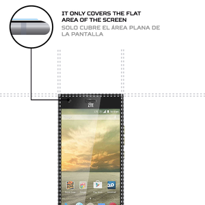ฟิล์มกันรอยหน้าจอ ANTISHOCK สำหรับอุปกรณ์เสริมมือถือ ZTE Warp Elite Premium - Product Image 3