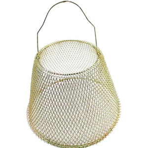 Decorative metal <b>egg</b> <b>basket</b> elegantly designed <b>egg</b> storage solution ideal for home and farmhouses available at wholesale prices - Product Image 2