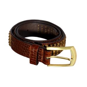 Retro Style Black Studded Punk Rock Rivet Grommet with Bright Metal Pin Buckle Unisexat Wholesale Price - Product Image 3