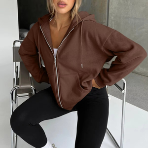 Sudadera con Capucha Personalizada de Alta Calidad, Bordado y Estampado Puff, Cómoda, Oversize, Estilo Urbano para Mujer, 100% Algodón, Resistente al Viento - Product Image 3