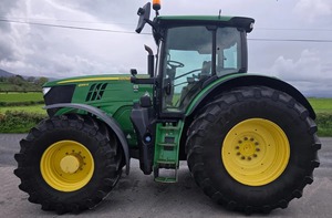 2018 para Johhn para DDeere 6195r Autoquad TLS 5500hrs suspensión de cabina 4WD rueda Tractor 40hp potencia nominal motor bomba caja de cambios núcleo - Product Image 2