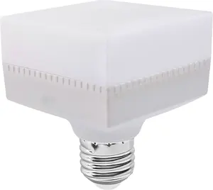 D55 D65 D75 7W/9W כיכר פלסטיק LED הנורה אור