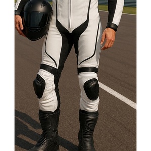 Combinaison de moto de style nouveau, réglable, professionnelle, de haute qualité, pour homme, en cuir véritable, combinaison de course pour moto - Product Image 5
