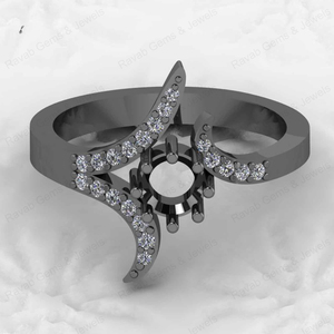 Oferta de Navidad: Anillo de Plata de Ley 925 con Engaste de 5 mm para Circonita Cúbica, Ideal para Componentes de Joyería con Piedras Preciosas - Product Image 4