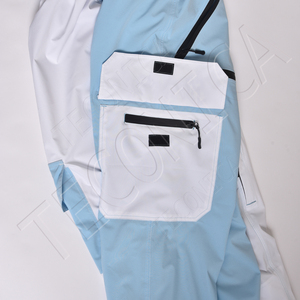OEM al por mayor invierno Unisex impermeable a prueba de viento transpirable pantalones de esquí con cremallera de alta poliéster forro de nailon bolsillo duradero - Product Image 4